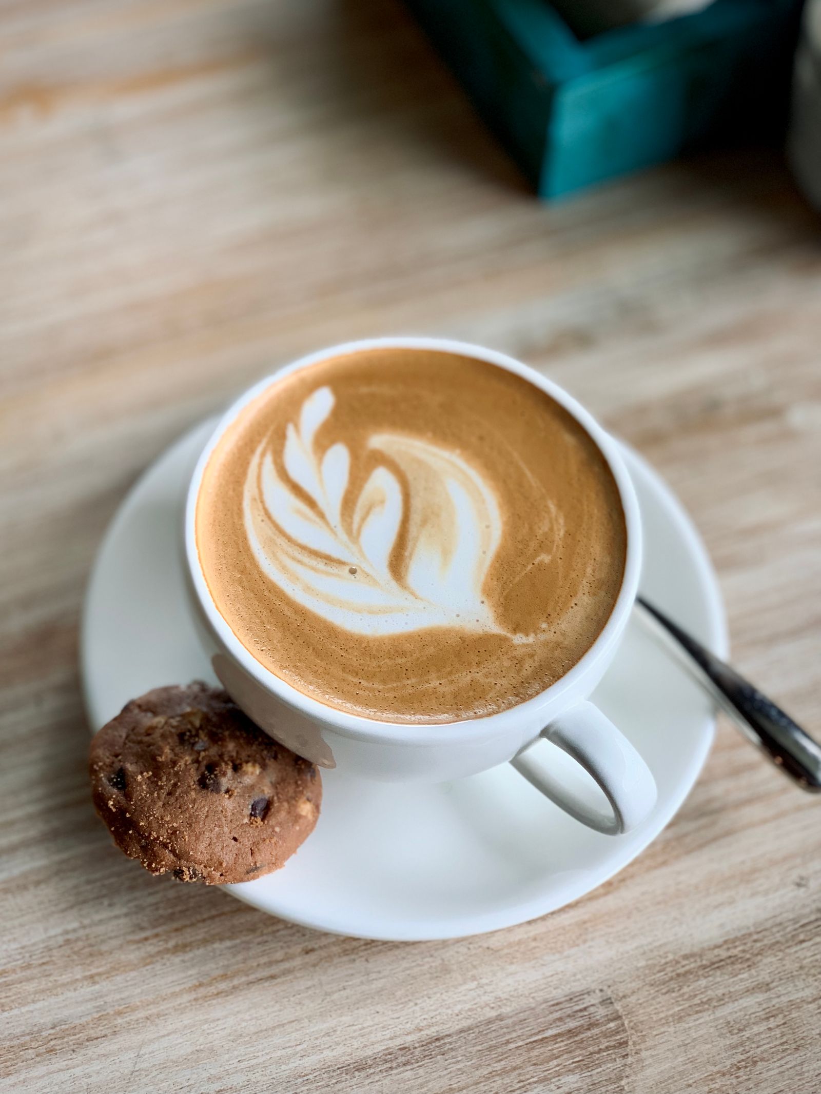 The morning cappuccino
