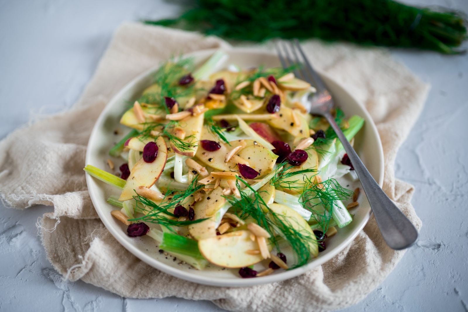 Shaved fennel and citrus salad